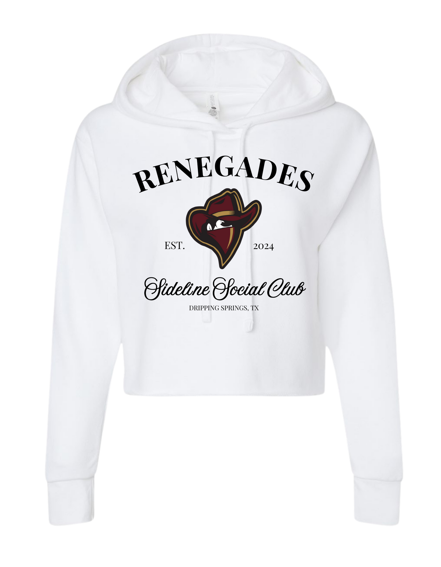 RENEGADES SIDELINE SOCIAL WOMENS CROP