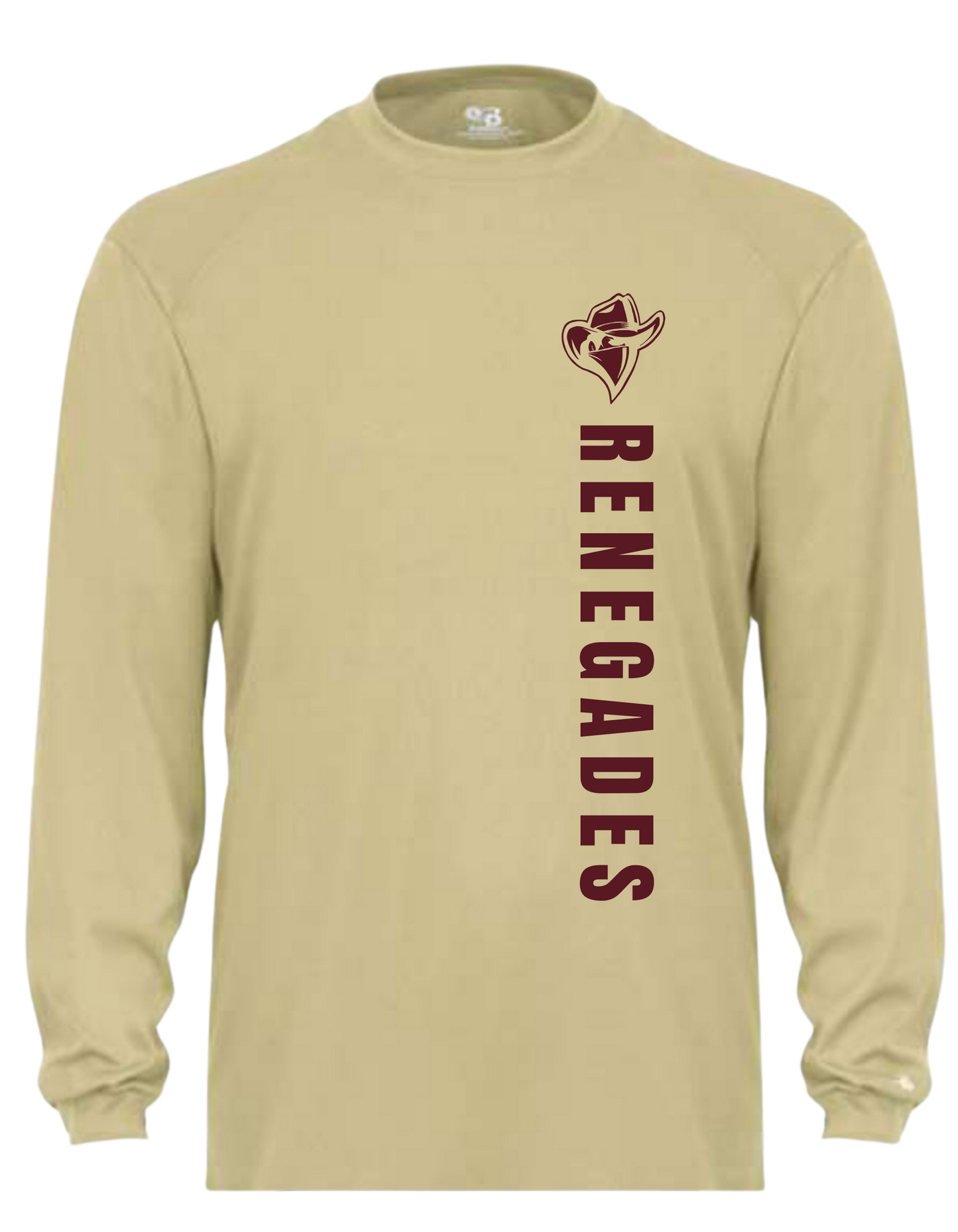 RENEGADES GOLD PERFORMANCE LONGSLEEVE