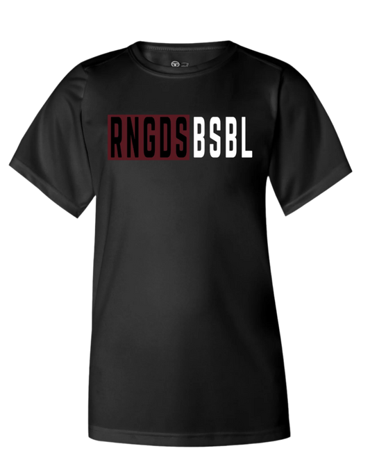 RNGDS BSBL BLOCK PERFORMANCE SHORT SLEEVE