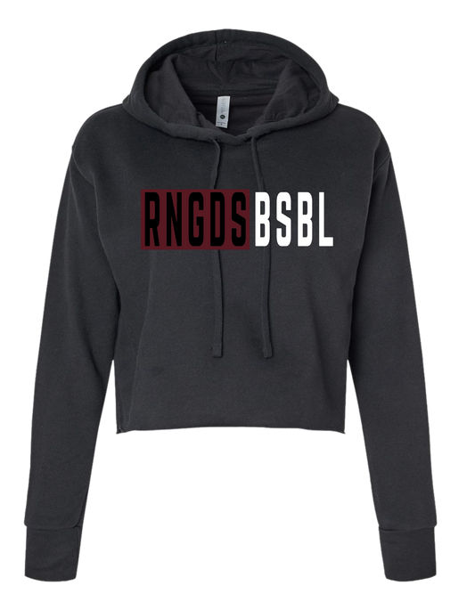 RNGDS BSBL BLOCK CROP HOODIE