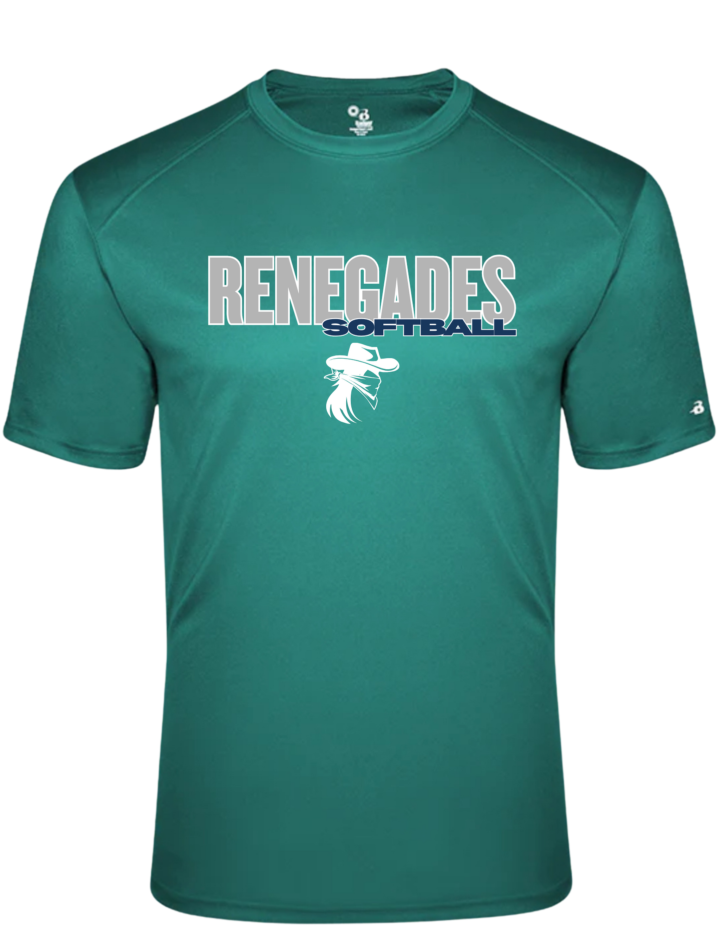 RENEGADES SOFTBALL TEAL DRI FIT