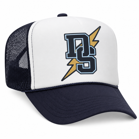 Navy Lightening Foam Trucker