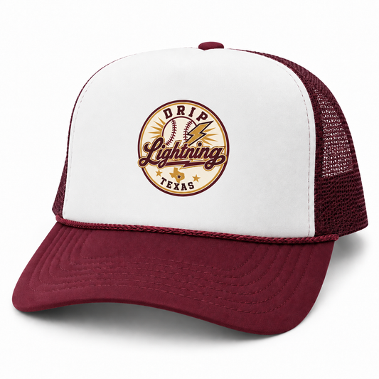 Drip Lightening Texas Foam Trucker